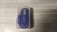 Кабель micro USB 30 см (синий)