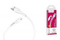 USB D.CABLE micro USB HOCO X37 Cool power charging data cable for Micro 1 метр белый