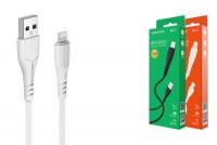BOROFONE BX37 Wieldy charging data cable for Lightning 1м белый