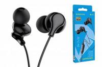 Наушники BOROFONE BM59 Collar universal earphones  with microphone3.5мм цвет черная
